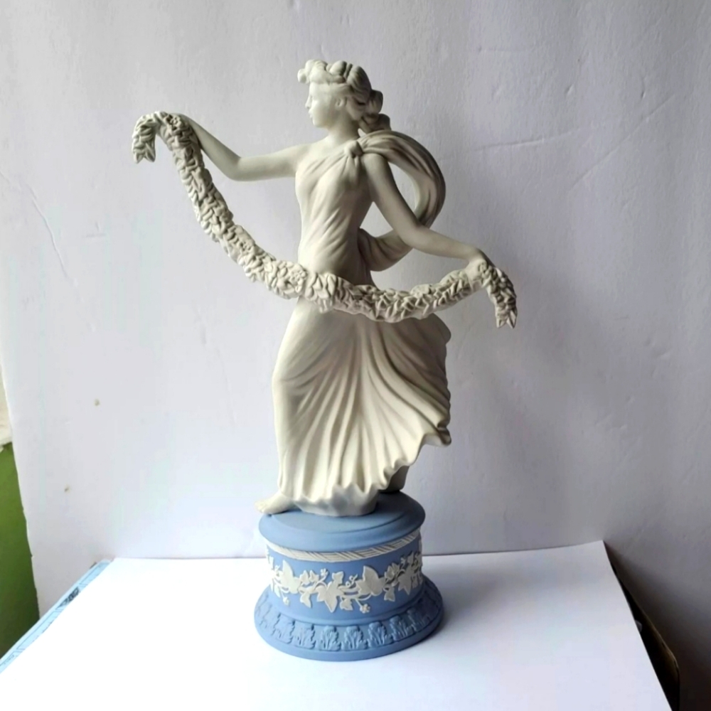 Wedgwood Jasperwear Figurine The Dancing Hours Laurel Garland 1997 LIMITED